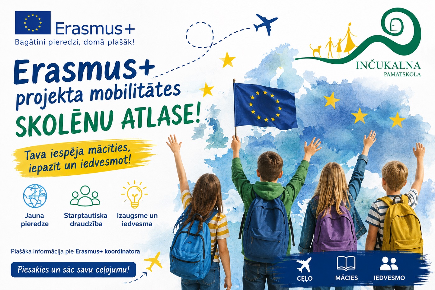 erasmus incukalna pamatskola 2026 2jauni projekti
